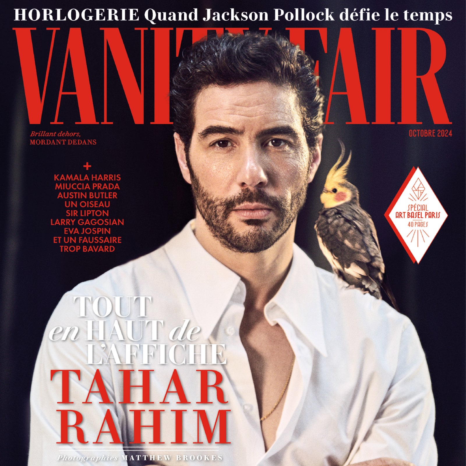 En couverture de Vanity Fair: Tahar Rahim, tout en haut de l'affiche