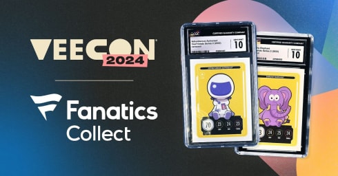 Visit the Fanatics Collect Booth at VeeCon for a Free VeeFriends Card!