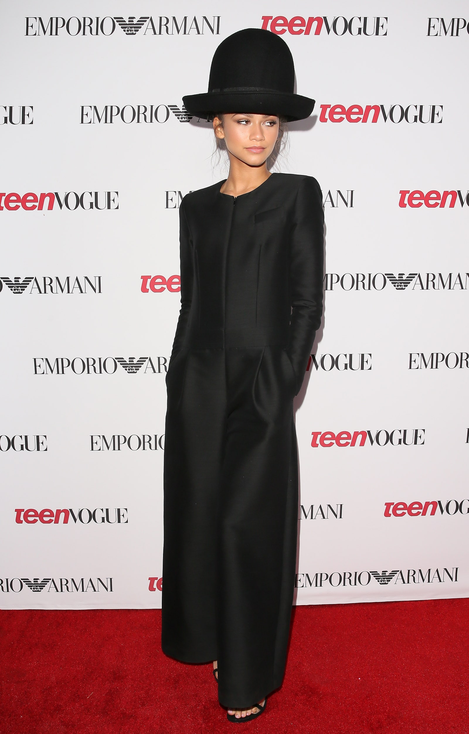 ゼンデイヤZendaya Coleman attends the Teen Vogue's 12th Annual Young Hollywood issue launch party on September 26 2014 in...