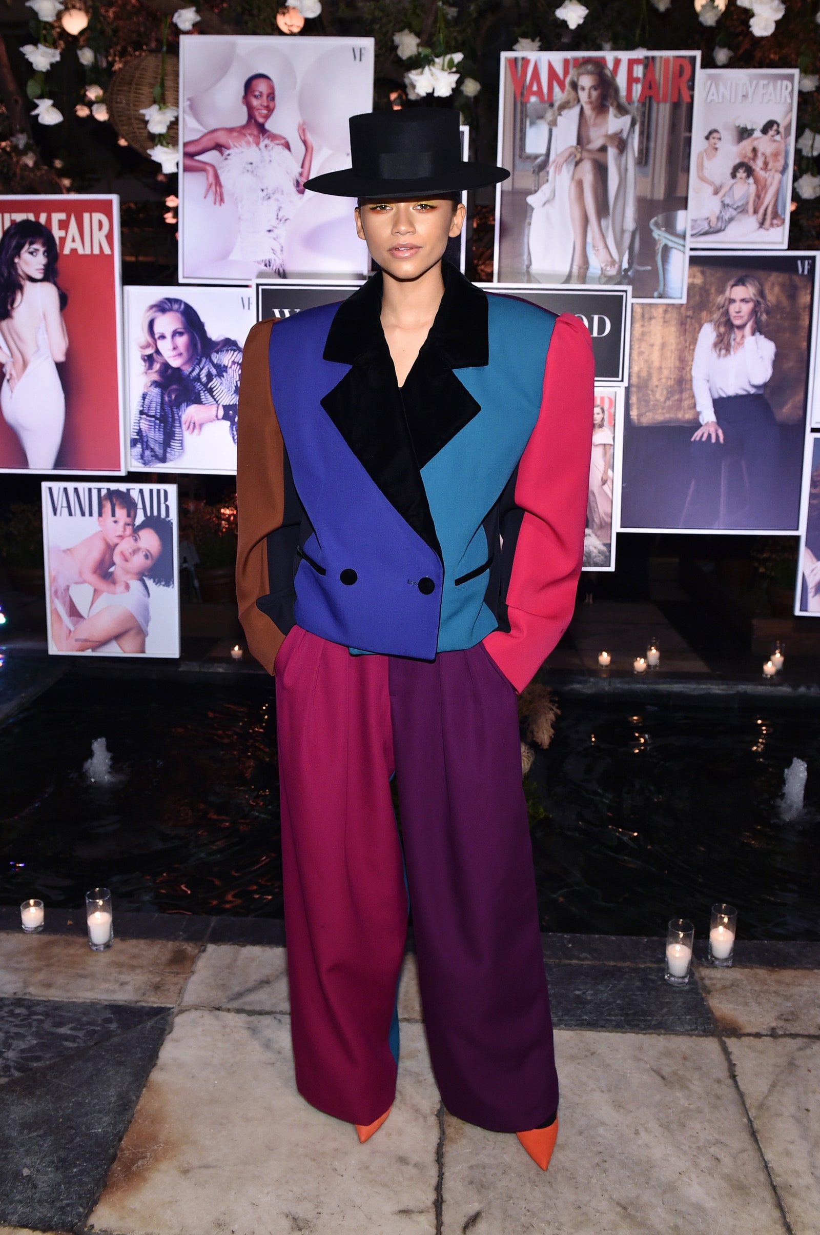 ゼンデイヤZendaya attends Vanity Fair and Lancome Paris Toast Women in Hollywood hosted by Radhika Jones and Ava DuVernay on...