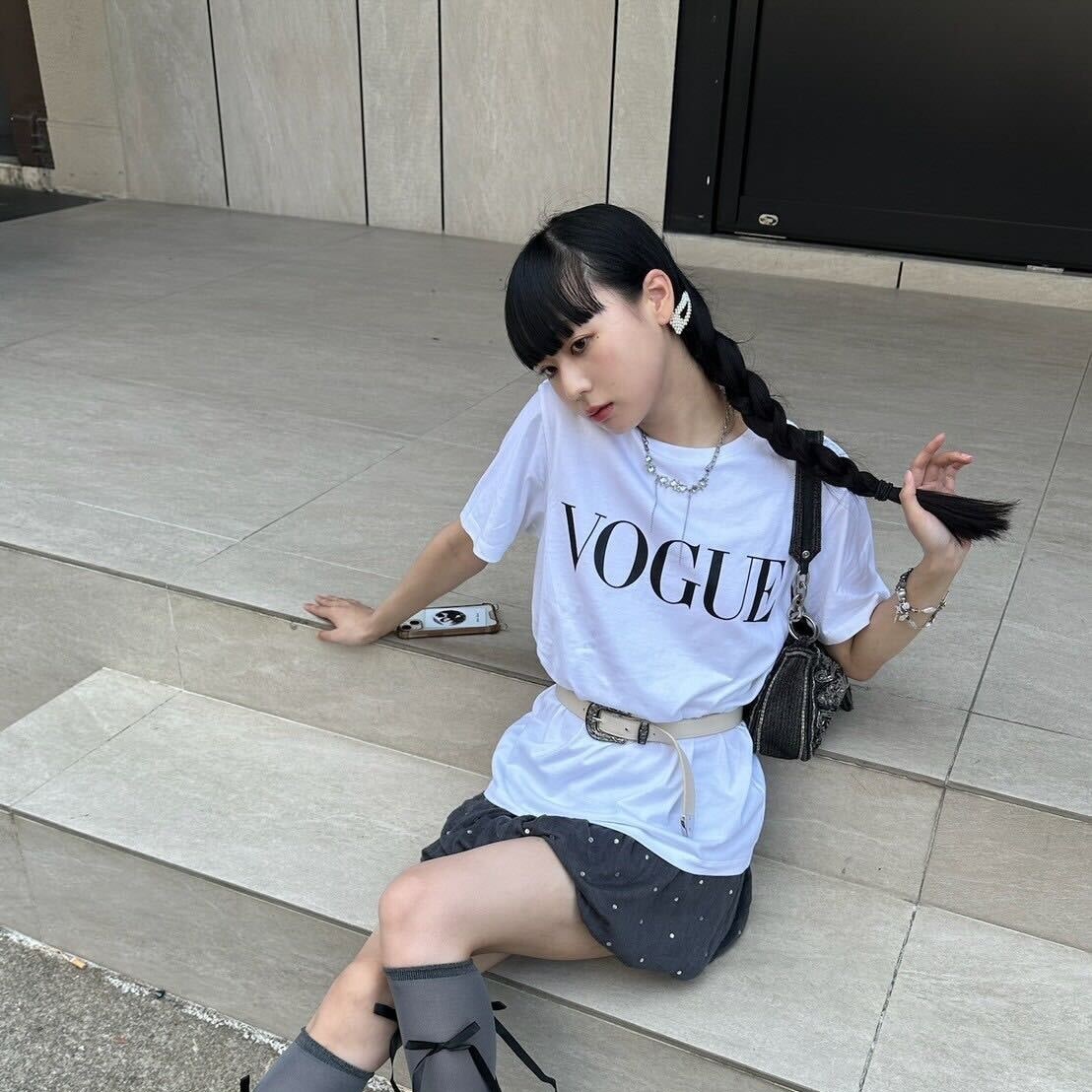 東京から海外まで！ モデルが魅せる『ファイナルファンタジーXIV』と『VOGUE』コラボTシャツの着こなし