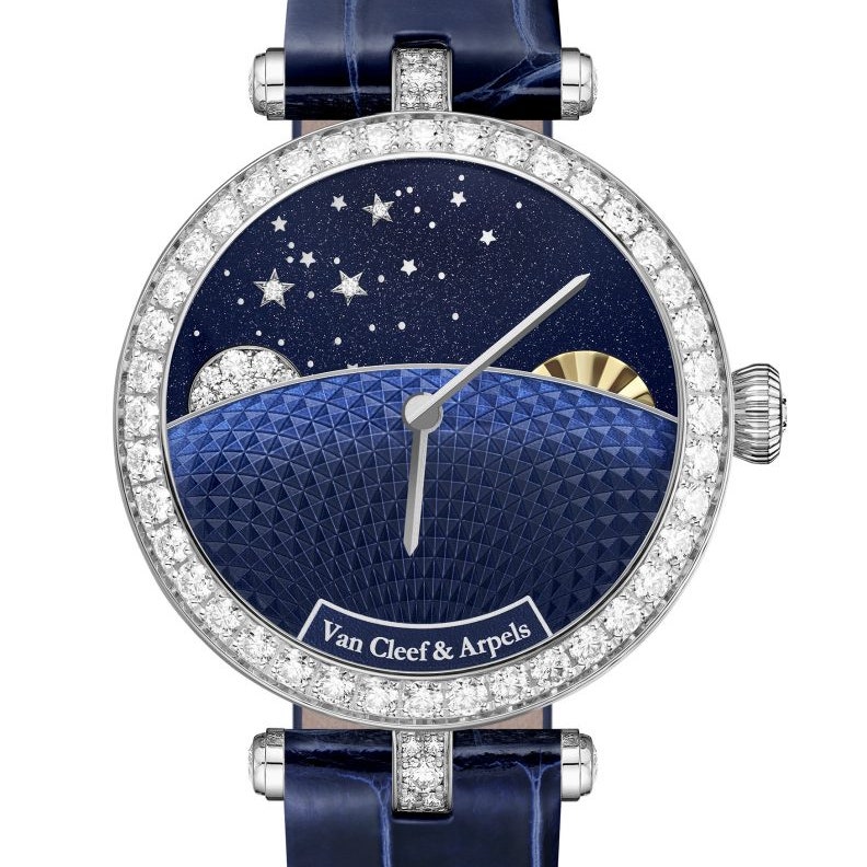 Watches and Wonders 2024｜Van Cleef & Arpels梵克雅寶重新演繹Lady Arpels Jour Nuit ，腕間綻放的浪漫之夜