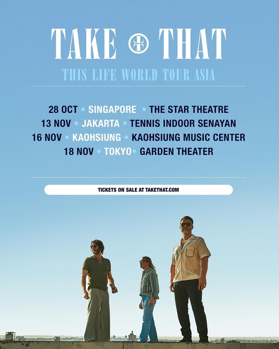 Take That 接招合唱團 高雄演唱會