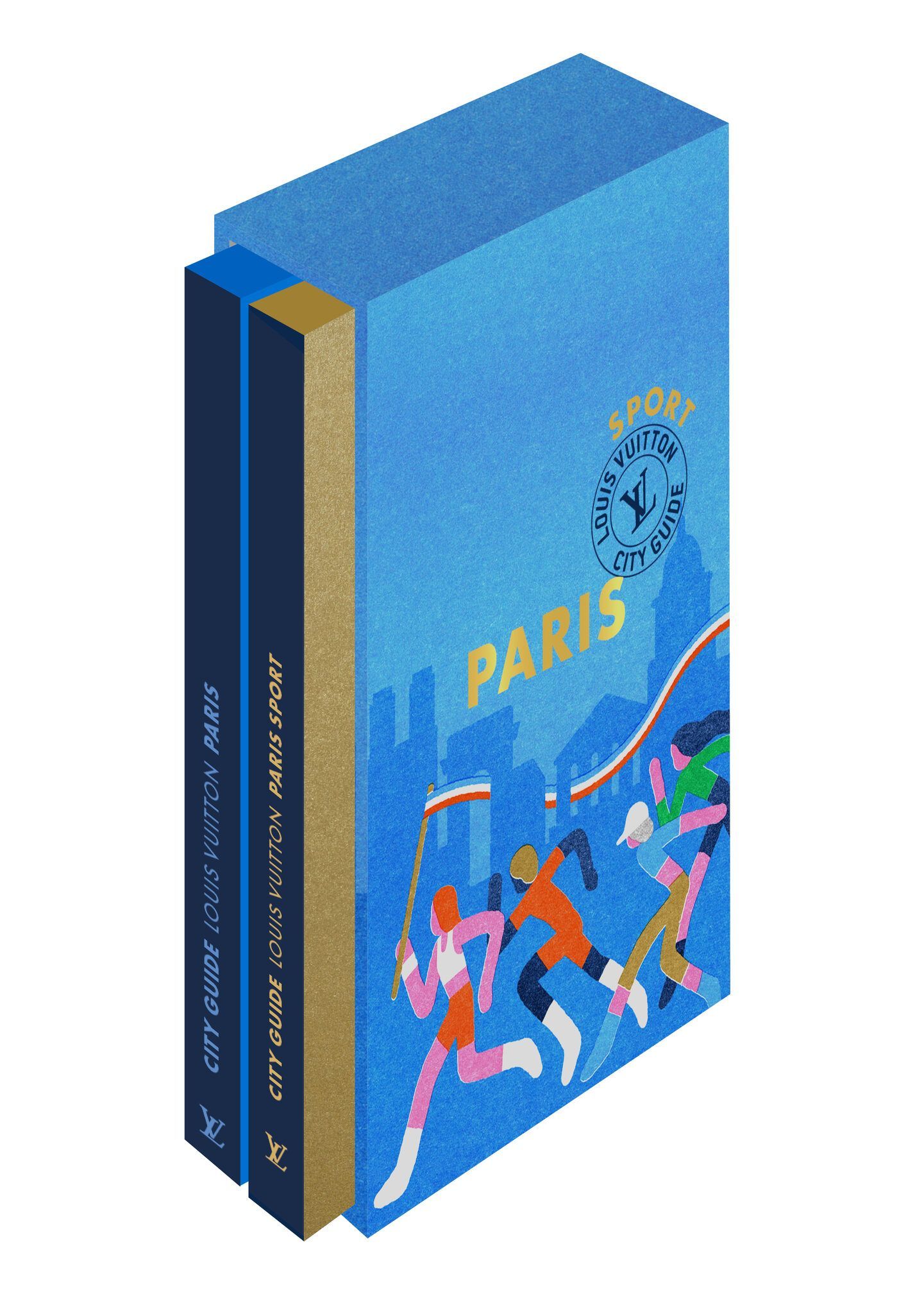 Paris 2024 Coffret City Guide et City Guide Paris Sport  Editions Louis Vuitton.