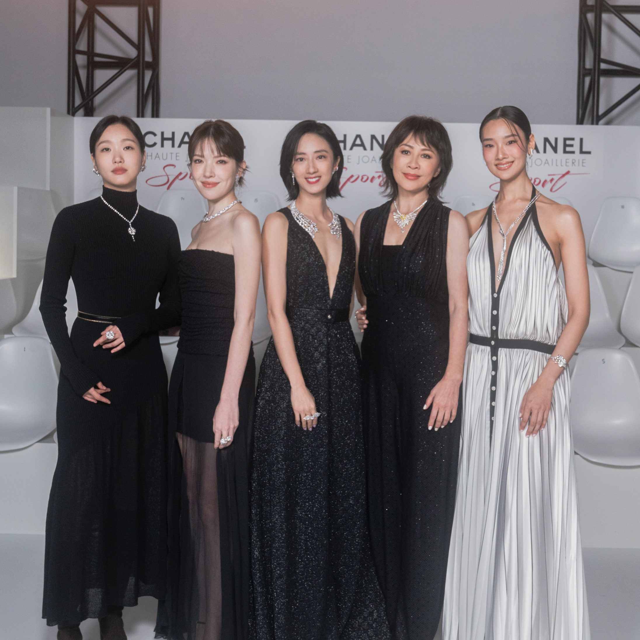 Chanel香奈兒Sport頂級珠寶系列 亞太區珠寶展台北場 金高銀 、許瑋甯 、桂綸鎂 、劉嘉玲及茱蒂蒙等大卡斯神仙組合赫然在列！