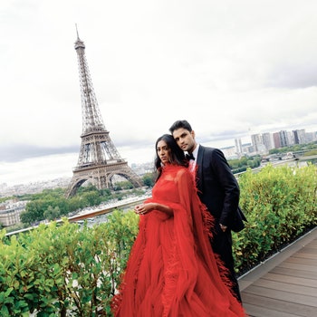 This couple from Los Angeles had the Indian wedding of their dreams in Paris