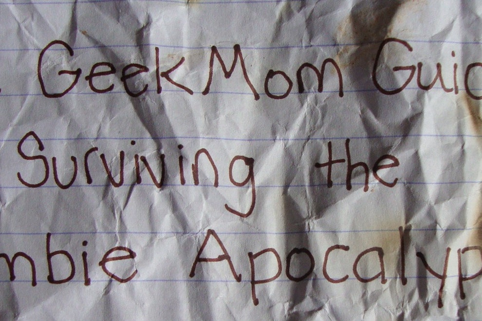 GeekMom Zombie Apocalypse Countdown (3 Days to Go)