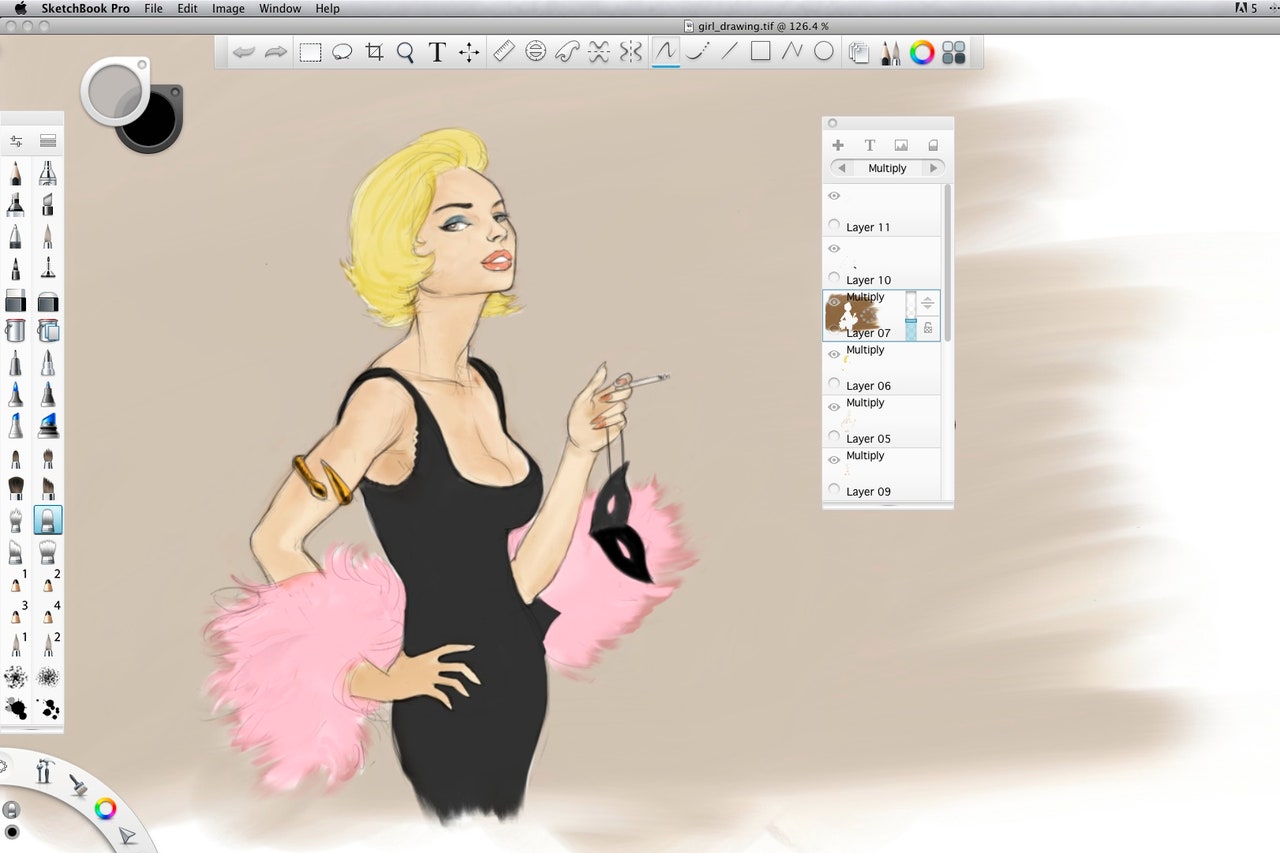 Review: Autodesk SketchBook Pro v6