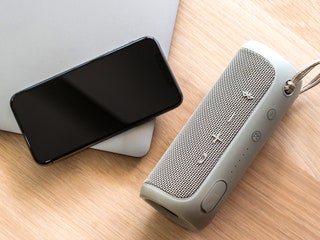 bluetooth speaker and phone