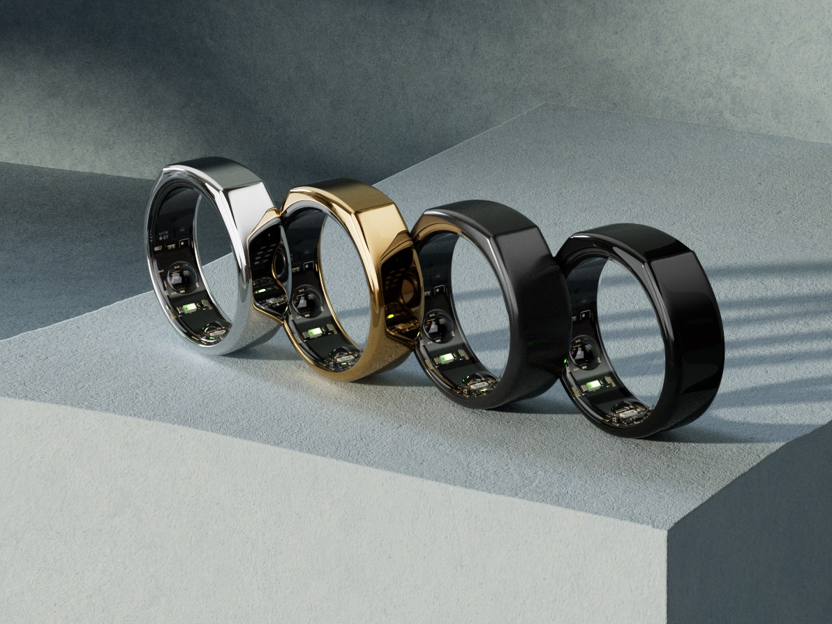 ŌURA Rings in different colors