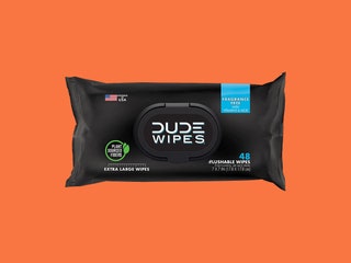 Package of Dude Wipes