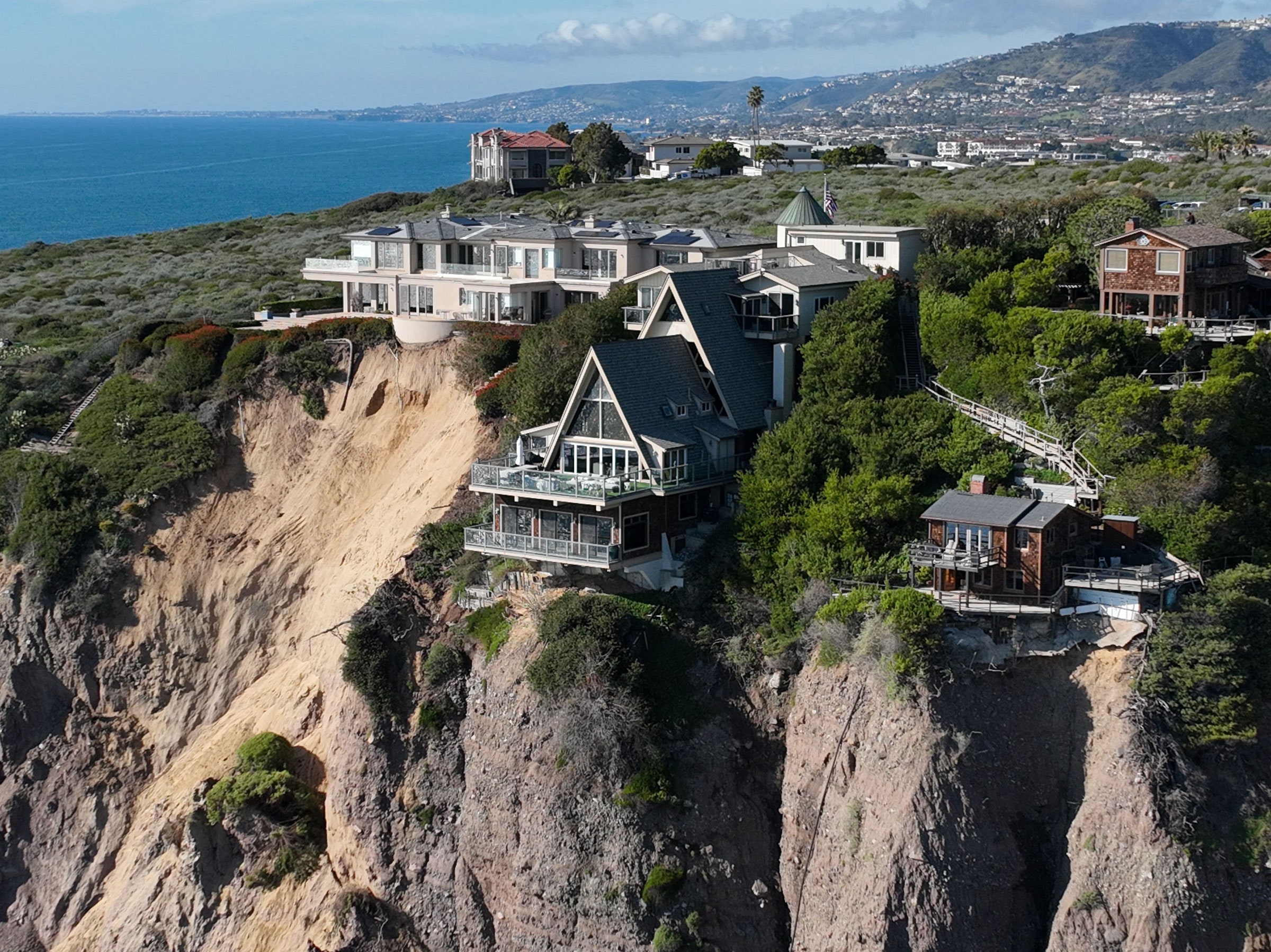 house on cliff