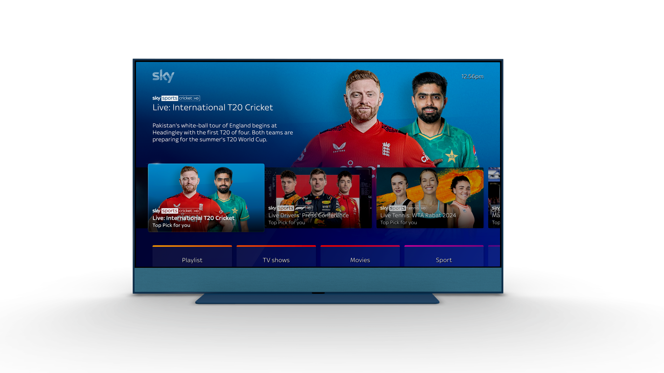 Image may contain Jonny Bairstow Babar Azam Electronics Screen Computer Hardware Hardware Monitor TV and Adult