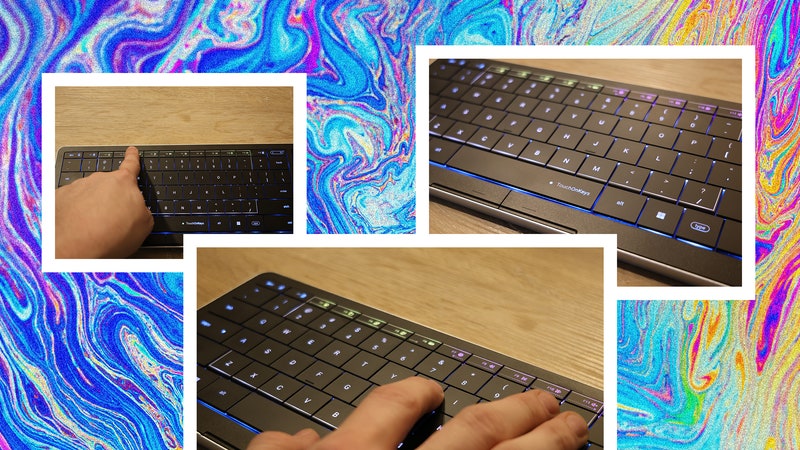 This Keyboard Has a Built-In Touchpad and It’s My Dream Come True