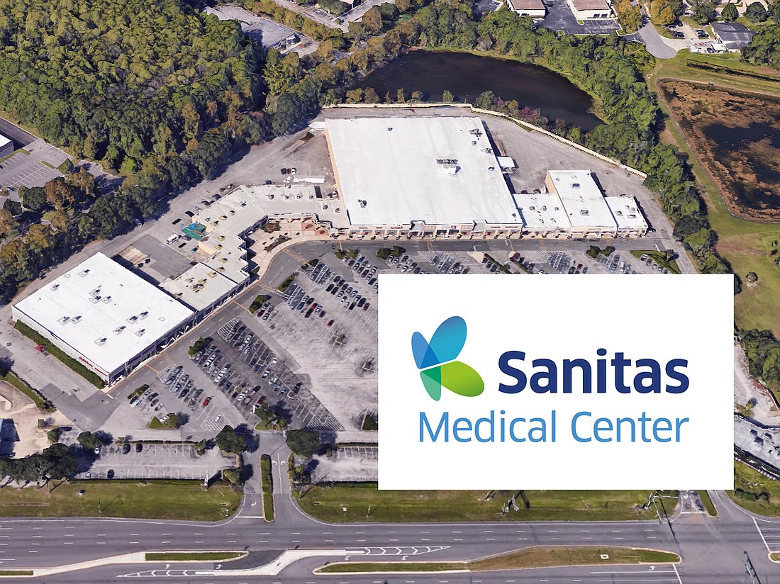 Sanitas Medical Center is planned for the Crossroads Square shopping center at 8102 Blanding Blvd., Unit 29, in Southwest Jacksonville. Crossroads Square is anchored by Floor & Decor and Harbor Freight.