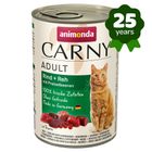 48 x 400 g animonda Carny Adult Μεικτό Πακέτο Γενεθλίων