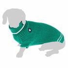 TIAKI Hundepullover Reflective Knit, grün