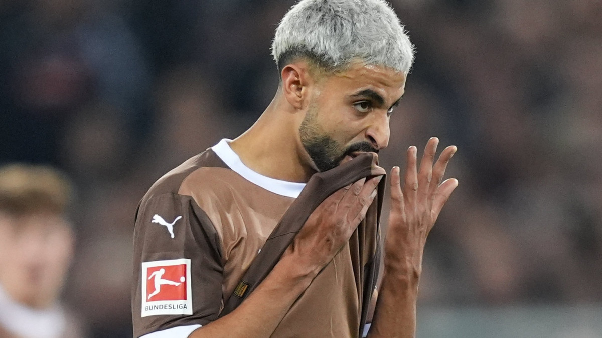 Für Elias Saad und den FC St. Pauli gab es am Samstagabend nichts zu holen.