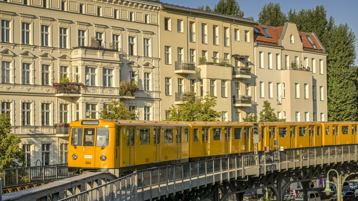 Blick auf Wohnungen in Berlin