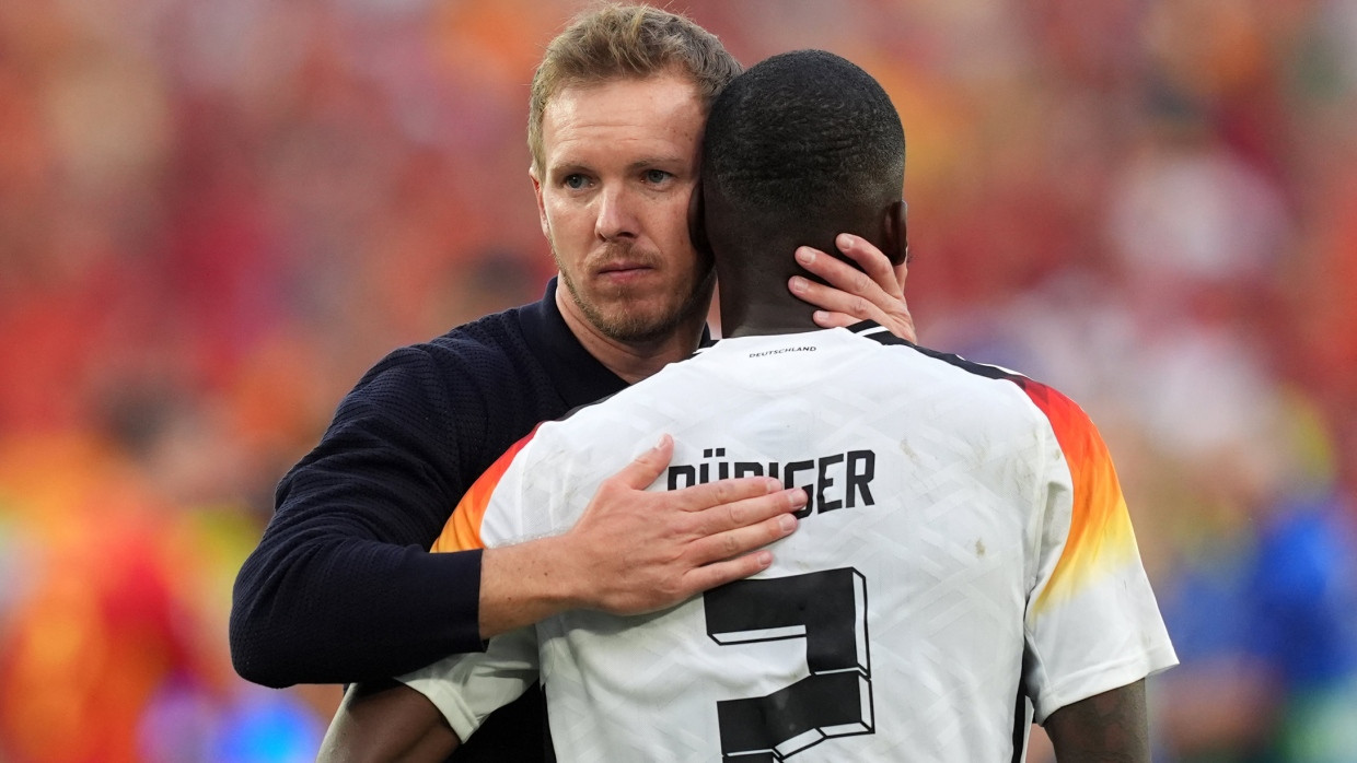 Bundestrainer Julian Nagelsmann und seine Spieler haben viel geleistet bei dieser EM in Deutschland.