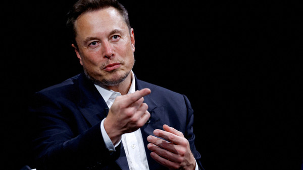 Tech-Unternehmer Elon Musk in Paris im Juni 2023