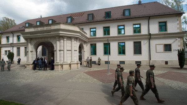 Hauptquartier des United States European Command (Eucom) in Stuttgart