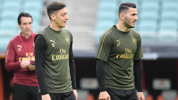 Sie waren das Ziel der Attacke: Mesut Özil und Sead Kolašinac