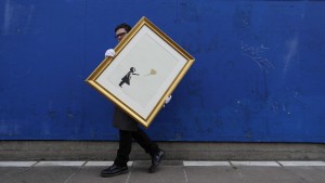 Banksy-Werk „Girl With Balloon“ aus Galerie in London gestohlen