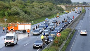 259 Autos in Massenkarambolage verwickelt