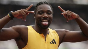 Noah Lyles und seine Show für Sekunden