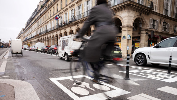 Hart umkämpft: der Pariser Stadtverkehr