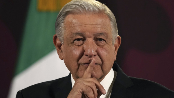 Bestätigte den tödlichen Vorfall: der mexikanische Präsident Andrés Manuel López Obrador