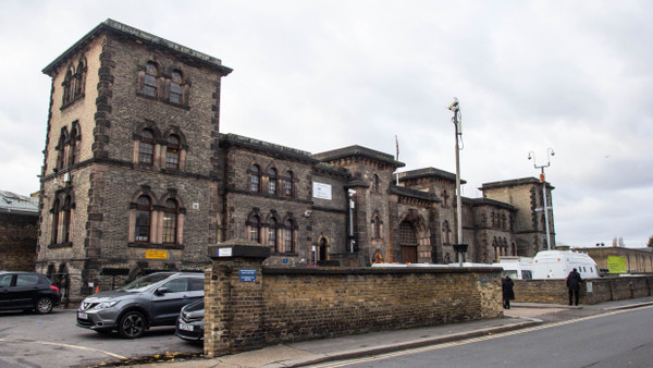 Außenaufnahme des HM Prison Wandsworth in London (Symbolbild)