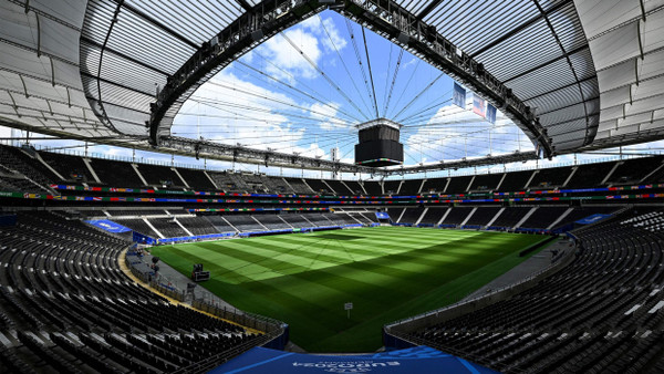 Frankfurter Waldstadion: Heimspielstätte für das deutsche Team gegen die Schweiz