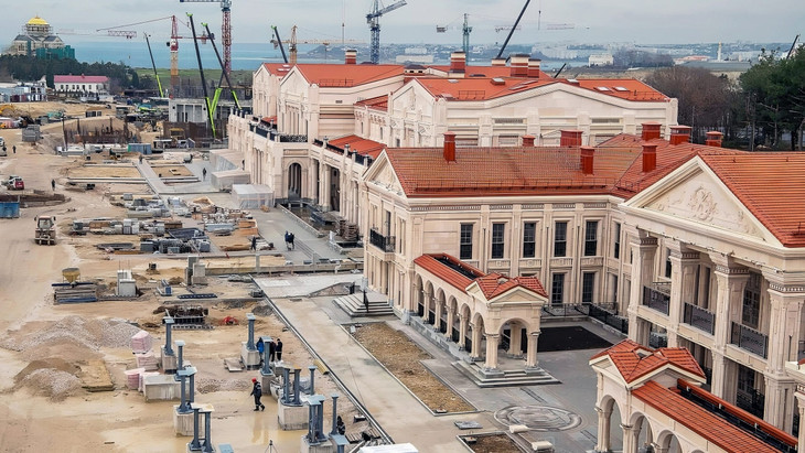 Putins Disneyland auf der Krim: bei der archäologischen Stätte Chersones entstehen mehrere neue Museen.