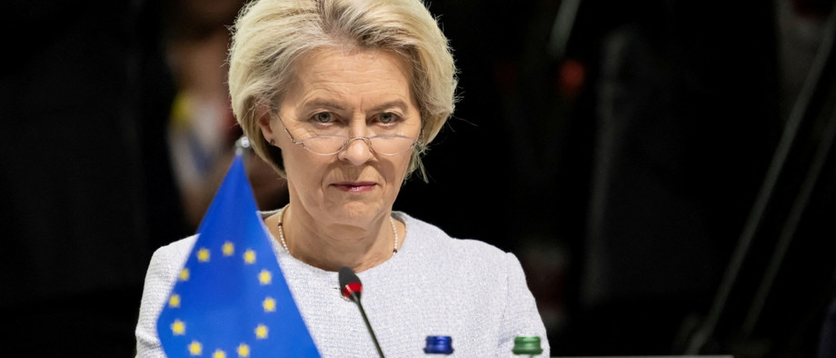 Ursula von der Leyen stellt sich heute zur Wiederwahl.