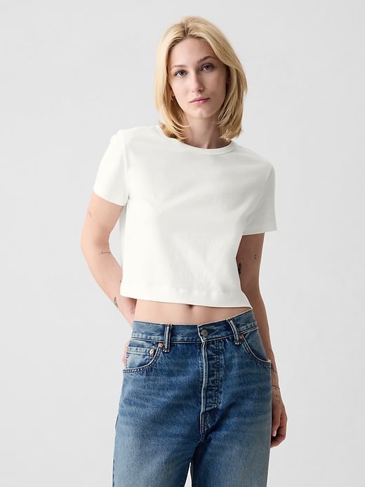 Best Cropped Gap T-Shirt