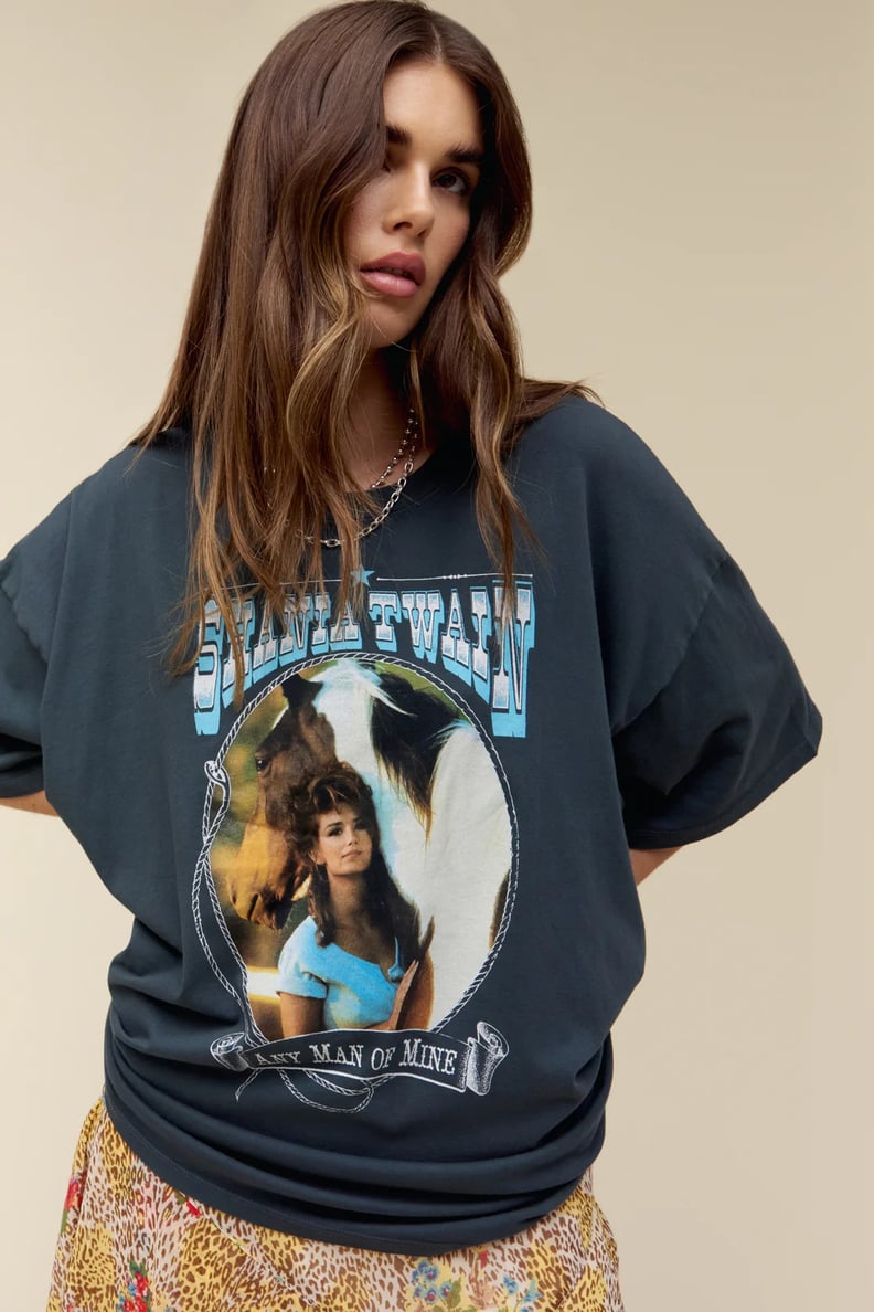 Shop Taylor Swift's Shania Twain T-Shirt