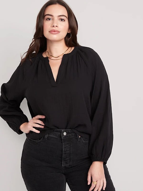 Best Split-Neck Blouse