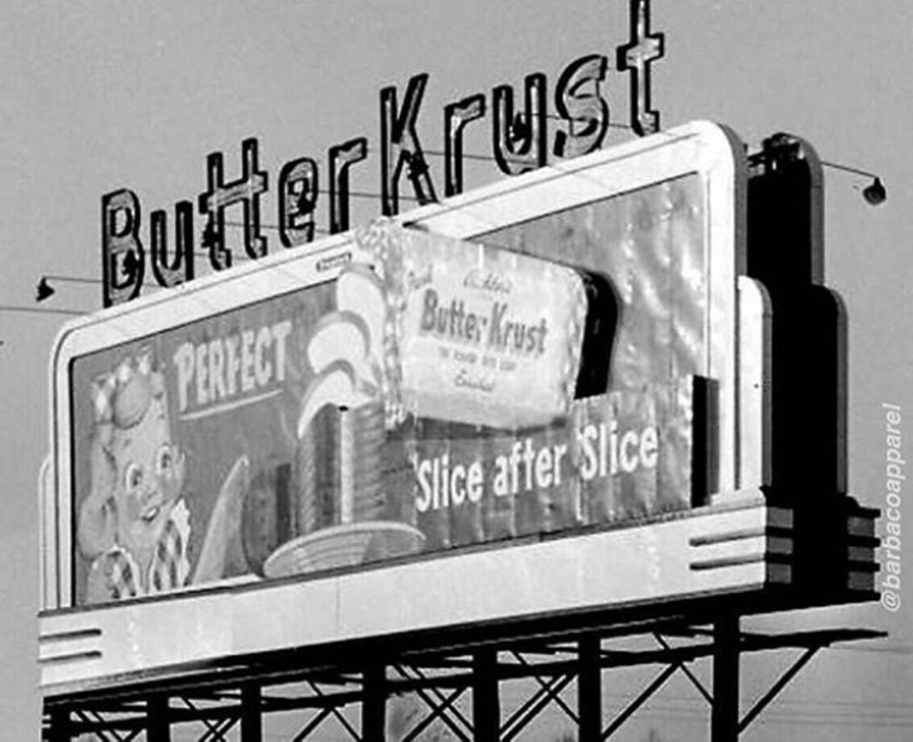 They have no recollection of Butter Krust book covers, the Butter Krust spinning-bread slices billboard or the smell of those bakery tours.What a shame.