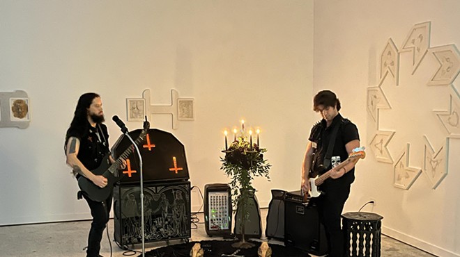 Corpse Chrysalis performing at Emerson Dorsch