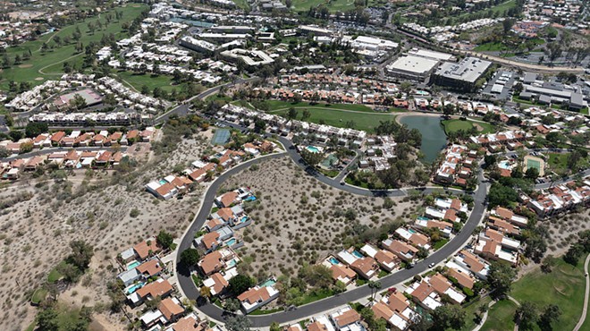 Aerial view of Paradise Valley