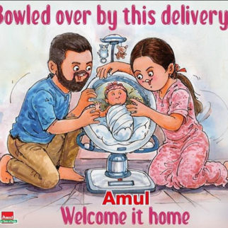 Amul wishes Anushka Sharma and Virat Kohli with the sweetest cartoon