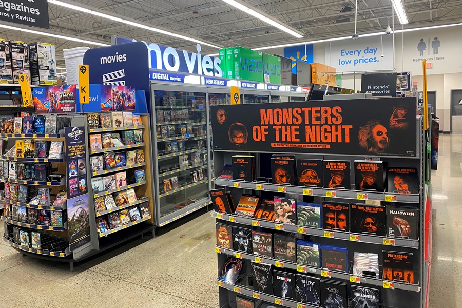 Walmart Reduces DVD, Blu-ray Disc Footprint by 20%