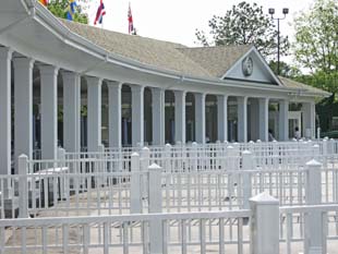 Square Columns Facade