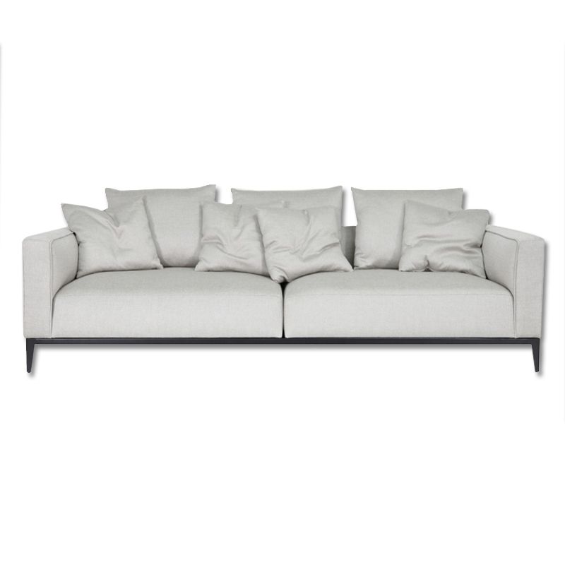 California Sofa In Grey Brick Fabric Buy Fabric Sofas Living Room Certainly In Brick Sofas (View 9 of 20)