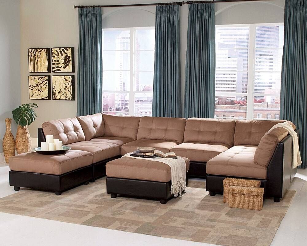 6 Pc Claude Collection Two With 6 Piece Modular Sectional Sofa (View 19 of 30)