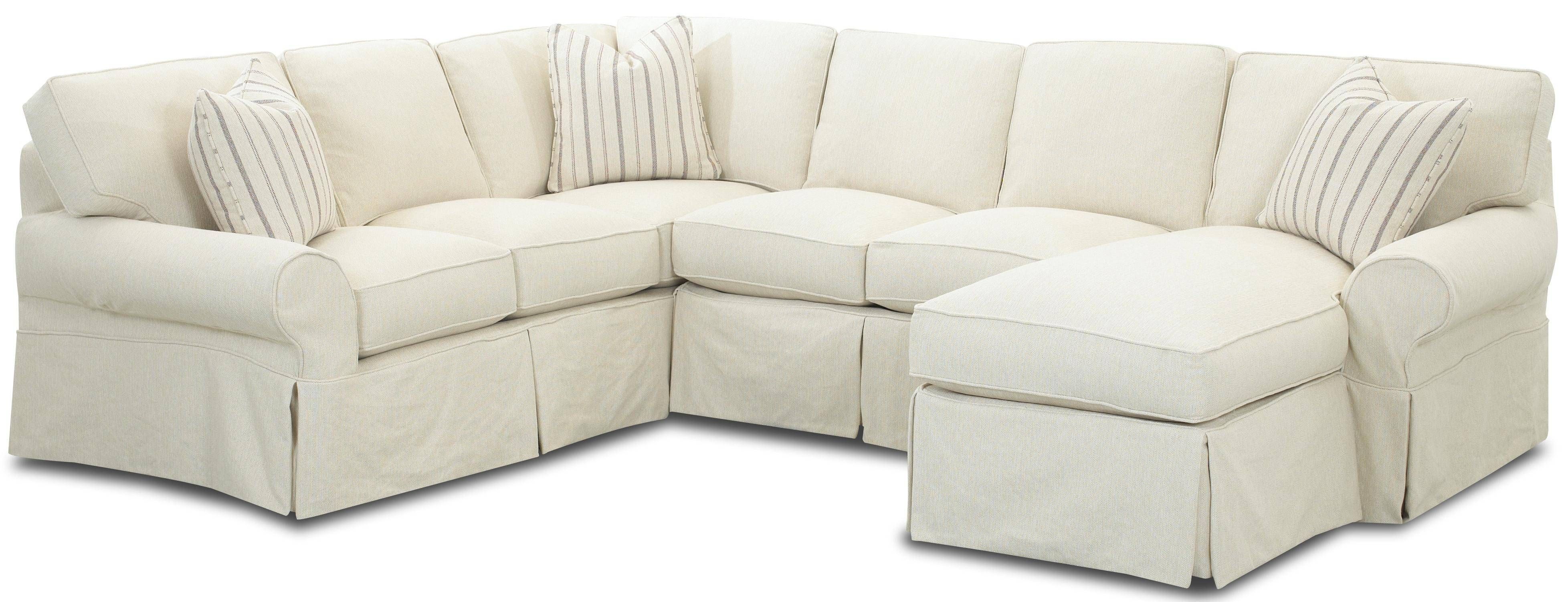 Furniture: Inspirational Slipcover Sectional Sofa For Modern Intended For Sleeper Sofa Slipcovers (View 8 of 15)