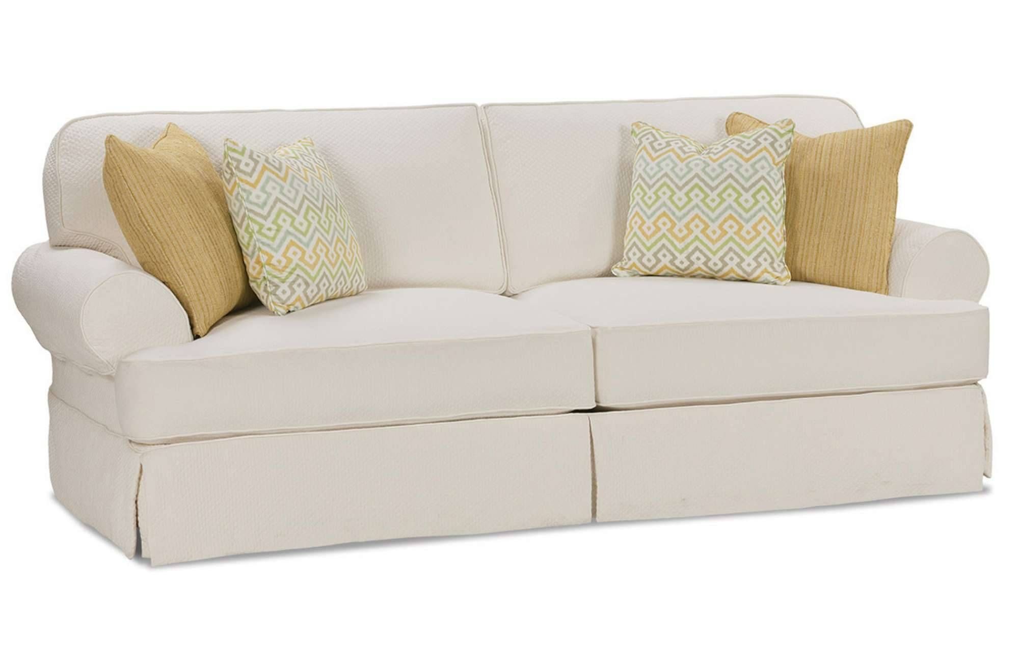 Tips: Smooth Slipcovers Sofa For Cozy Your Furniture Ideas Inside Sleeper Sofa Slipcovers (View 3 of 15)