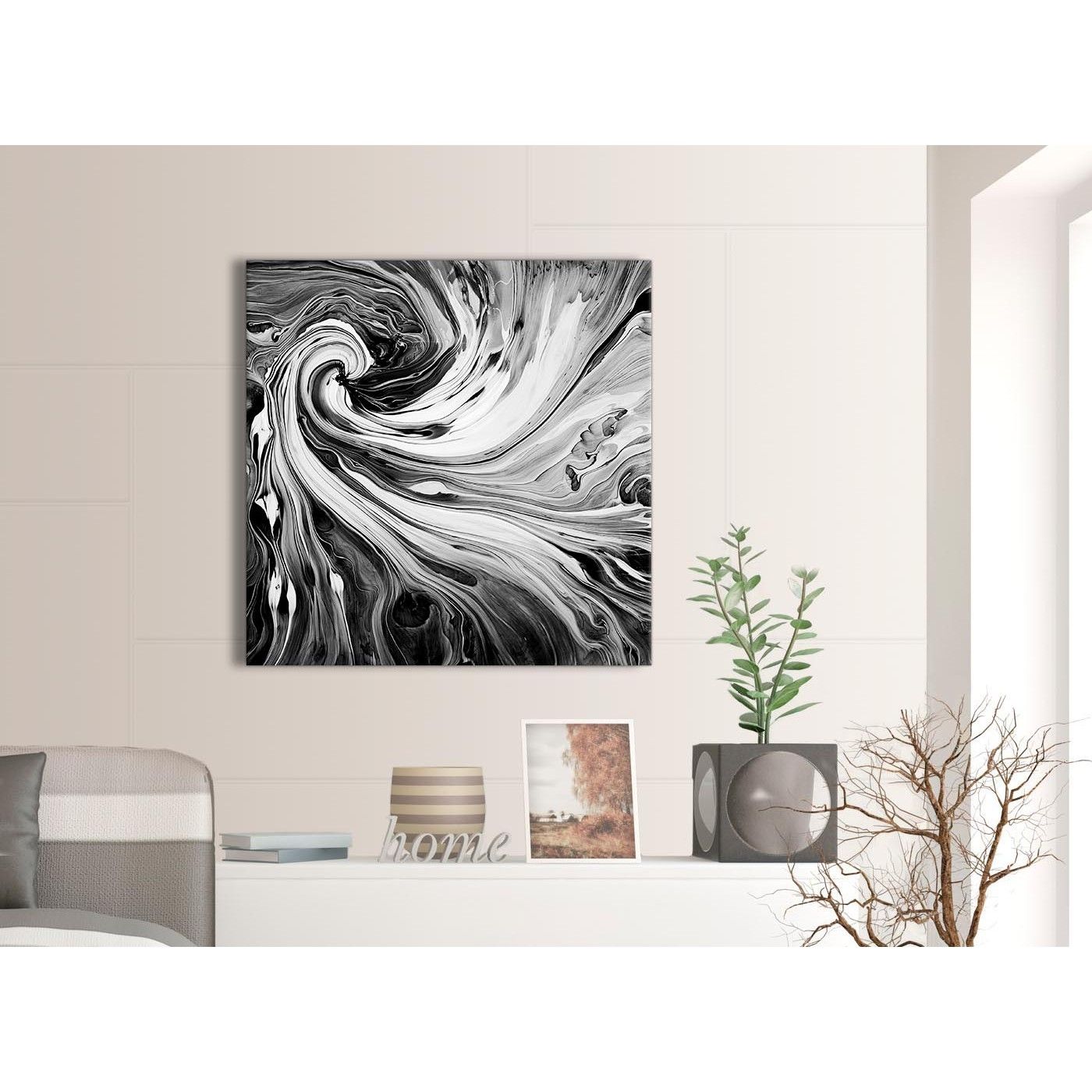 Black And White Wall Art Uk – Elitflat Regarding White Wall Art (View 12 of 20)